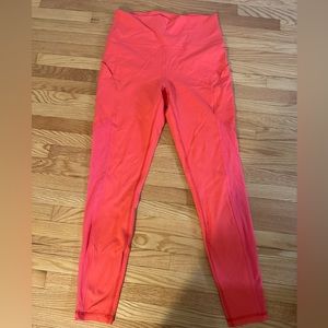 Lulu Lemon Leggings w/ pockets. Size 12.